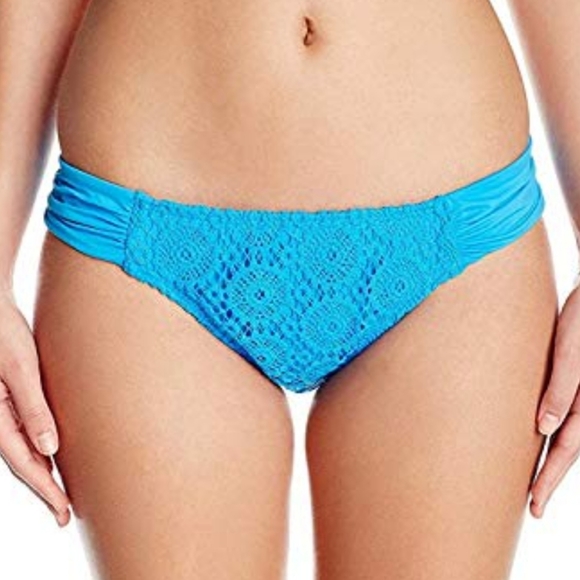 COCO REEF | crochet lace shirred ruched bikini buttons - Picture 8 of 8